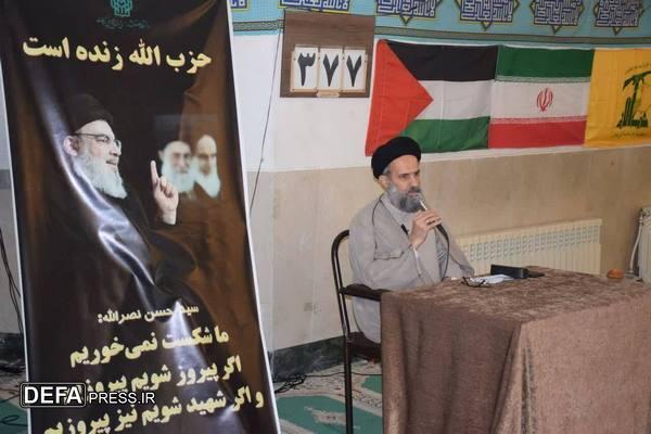 شهید سید حسن نصرالله نه تنها آبروی شیعیان بلکه آبروی اسلام و مستضعفین درجهان شد