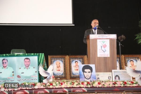 یادواره شهدای فراجا استان کهگیلویه وبویراحمد برگزار شد+ تصاویر