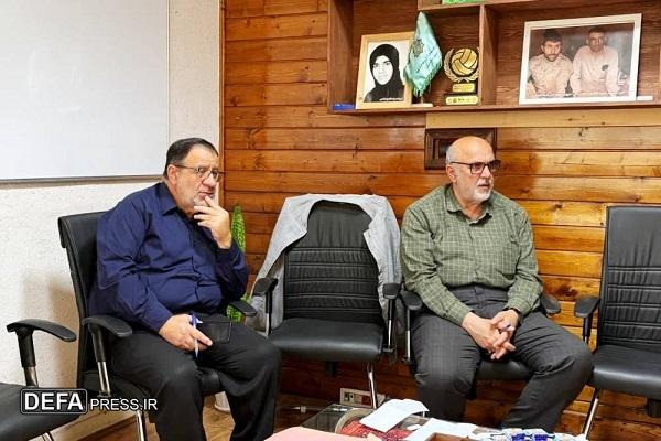 برگزاری جلسه ساخت مستند شهید «پیل‌افکن» در آمل