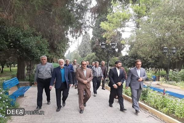 برگزاری آئین افتتاحیه همایش آزادگان اردوگاه تکریت ۱۵ عراق در بهشهر