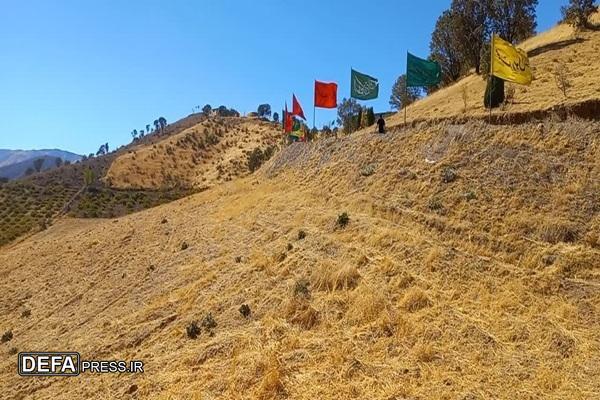 حضور دانشجویان دختر سمنانی در راهیان نور دانشجویی غرب کشور