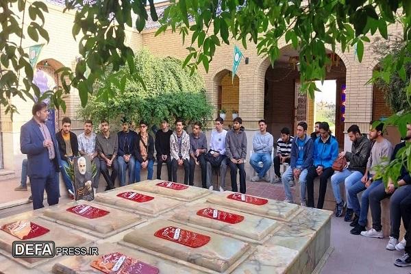 بازدید دانشجویان دانشگاه صنعتی نوشیروانی بابل از موزه دفاع مقدس و مقاومت مازندران+ تصاویر