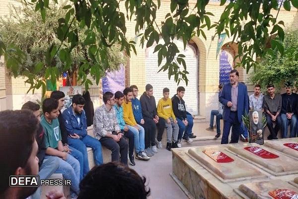 بازدید دانشجویان دانشگاه صنعتی نوشیروانی بابل از موزه دفاع مقدس و مقاومت مازندران+ تصاویر