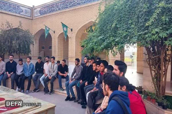 بازدید دانشجویان دانشگاه صنعتی نوشیروانی بابل از موزه دفاع مقدس و مقاومت مازندران+ تصاویر
