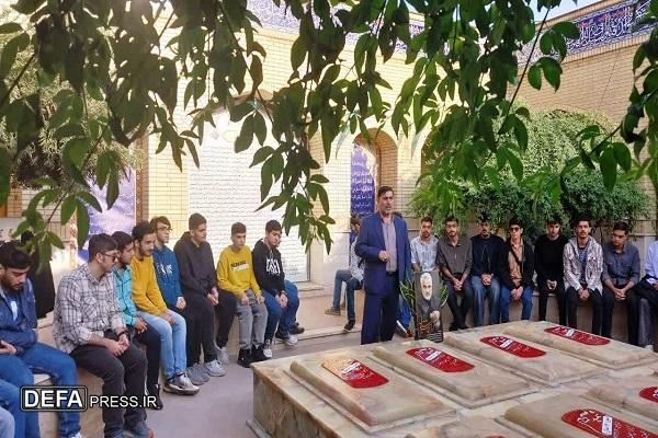 بازدید دانشجویان دانشگاه صنعتی نوشیروانی بابل از موزه دفاع مقدس و مقاومت مازندران+ تصاویر