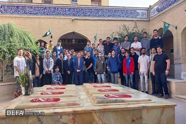 بازدید دانشجویان دانشگاه صنعتی نوشیروانی بابل از موزه دفاع مقدس و مقاومت مازندران+ تصاویر