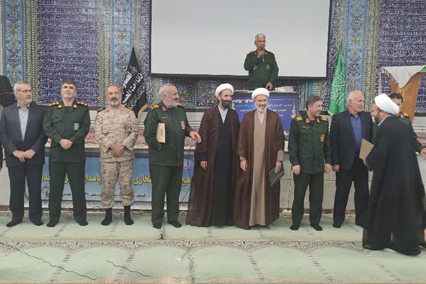 مسئول جدید نمایندگی ولی فقیه در تیپ ۳۷ حضرت عباس (ع) اردبیل معرفی شد