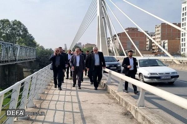 ورود دستگاه قضایی مازندران به پروژه ۱۴ ساله «پل تا پل» ساری