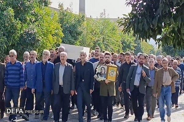 مادر شهید «یازرلو» به فرزند شهیدش پیوست