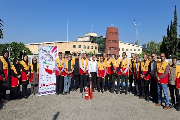 نکوداشت هفته پدافند غیرعامل در اداره کل هواشناسی مازندران