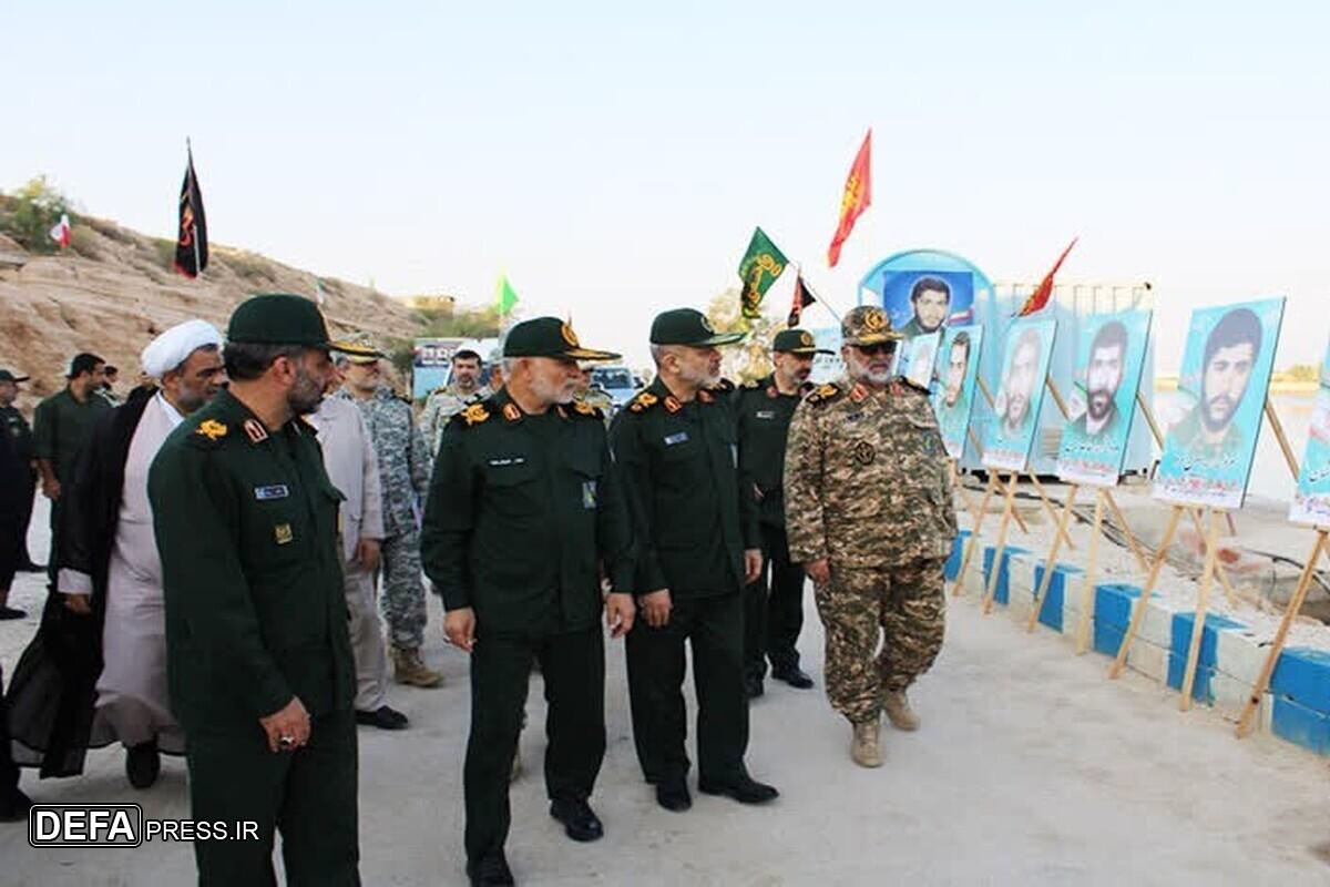 بازدید جانشین ستاد کل نیرو‌های مسلح از منطقه دوم ندسا