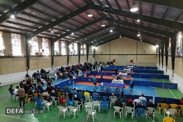 برگزاری مسابقات قهرمانی تنیس روی میز شاهد و ایثارگر کشور در استان البرز