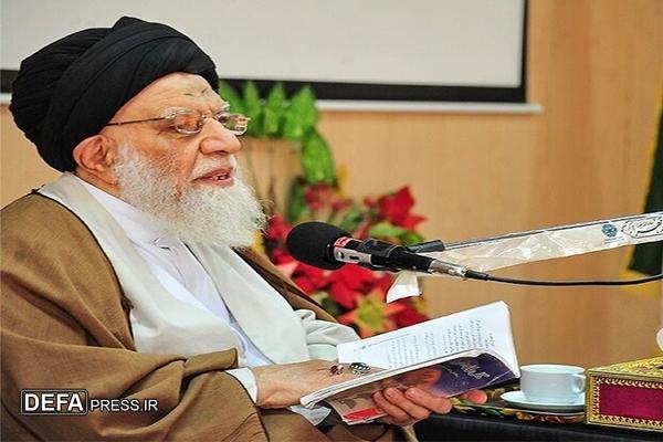 تشییع پیکر آیت الله موسوی از علمای بزرگ خوزستان در اهواز