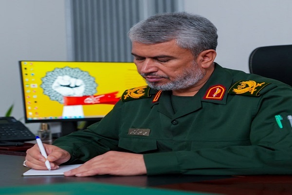 پیام فرمانده سپاه الغدیر به مناسبت یوم الله ۱۳ آبان