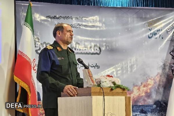 فرمانده سپاه کردستان: عزت و پیشرفت امروز ایران مدیون خون پاک شهدا است