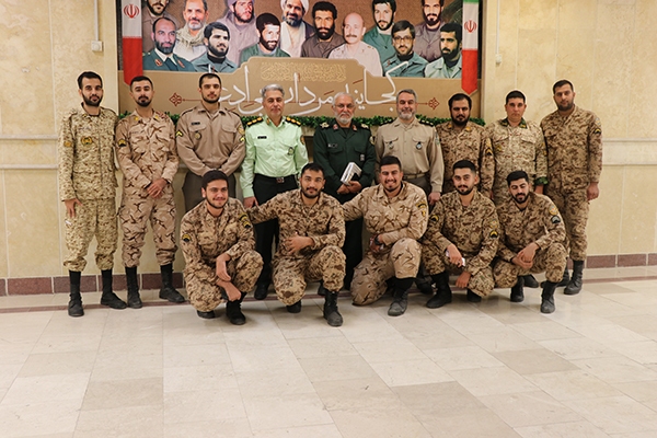 دیدار صمیمانه سردار ادیبی با کارکنان وظیفه ادارهکل حفظ آثار دفاع مقدس و مقاومت البرز دیدار صمیمانه سردار ادیبی با کارکنان وظیفه ادارهکل حفظ آثار دفاع مقدس و مقاومت البرز