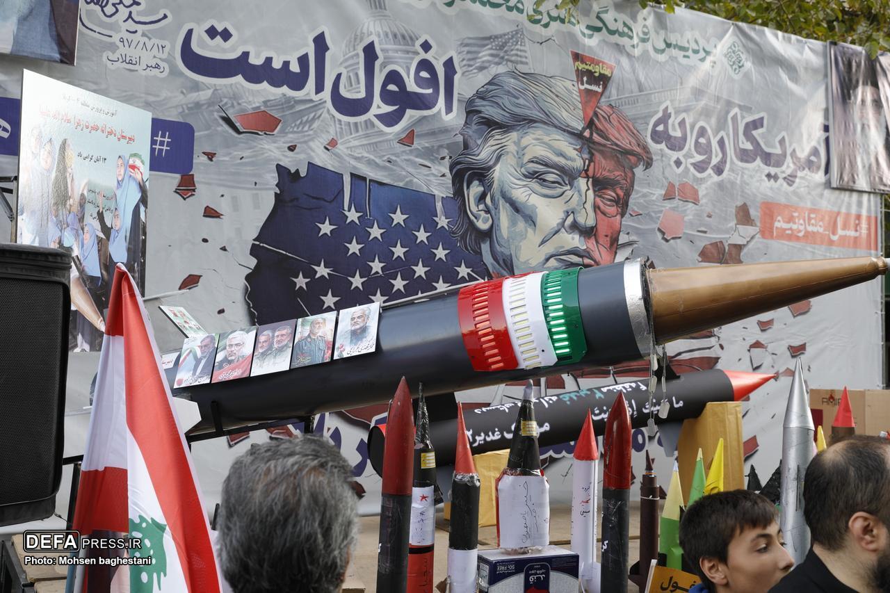 طنین فریاد استکبارستیزی در سراسر کشور/ «۱۳ آبان» نماد مقاومت ایرانیان در برابر سلطه جهانی+ تصاویر طنین فریاد استکبارستیزی در سراسر کشور/ «۱۳ آبان» نماد مقاومت ایرانیان در برابر سلطه جهانی+ تصاویر