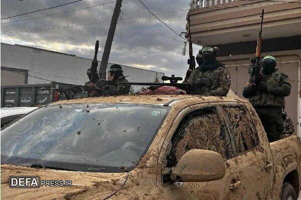 ضربه سنگین مقاومت فلسطین به مزدوران رژیم صهیونیستی در غزه ضربه سنگین مقاومت فلسطین به مزدوران رژیم صهیونیستی در غزه