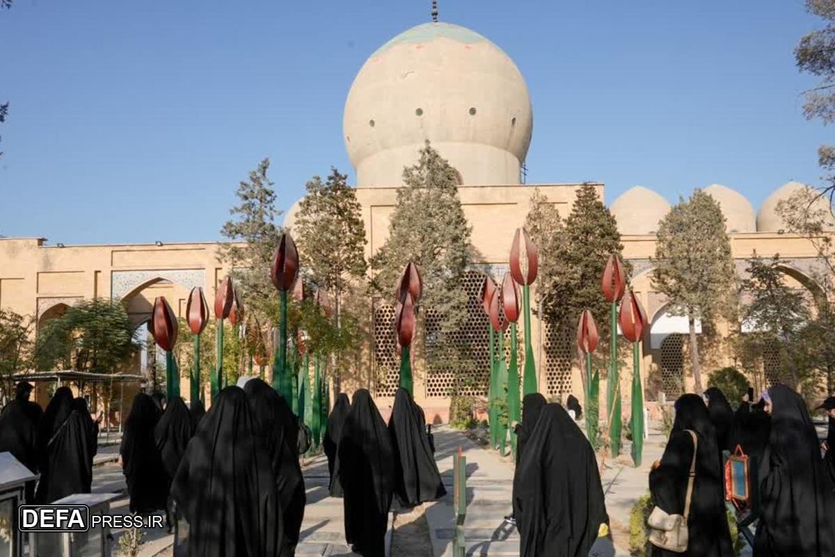 نخستین دوره آموزشی «راوی بهشت» یادبود شهیده طیبه واعظی در بهشت زهرا (س)