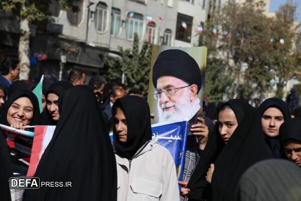 قزوین یکپارچه فریاد شد؛ نسل مقاومت در میدان است