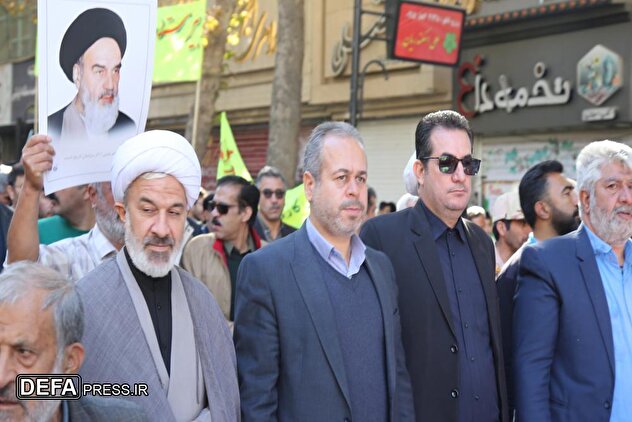 تصاویر/ فریاد استکبارستیزی مردم خراسان شمالی در یوم‌الله ۱۳ آبان