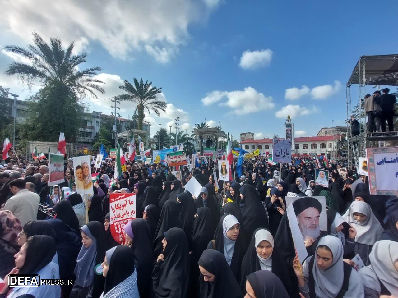 اعلام انزجار نسل چهارم انقلاب در سراسر کشور از استکبار+ فیلم و عکس