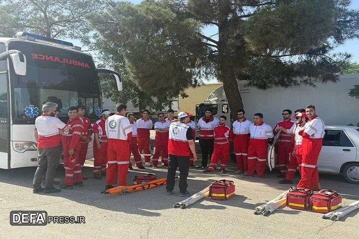 پوشش امدادی مراسم ۱۳ آبان با حضور ۲۷۰ تیم هلال‌احمر در سراسر کشور