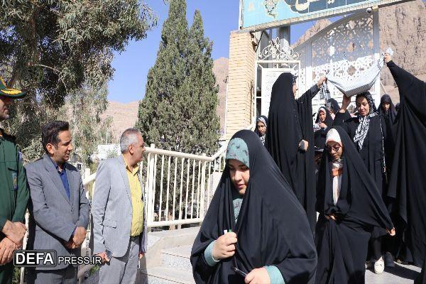 آغاز اردوی راهیان‌نور دانش‌آموزی دختران در کرمان+تصاویر