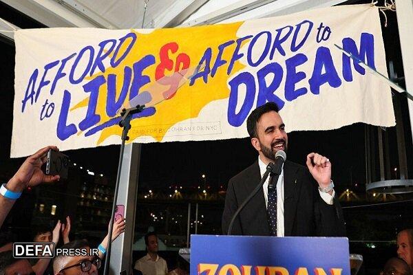 تاکید «زهران ممدانی» بر پایان دادن به اسلامستیزی در نیویورک تاکید «زهران ممدانی» بر پایان دادن به اسلامستیزی در نیویورک