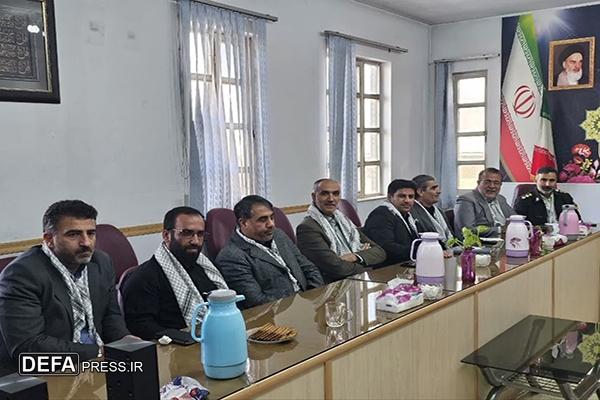 برگزاری جلسه هماهنگی برنامه‌های هفته بسیج در نظرآباد با تأکید بر خدمت‌رسانی و نقش‌آفرینی علمی