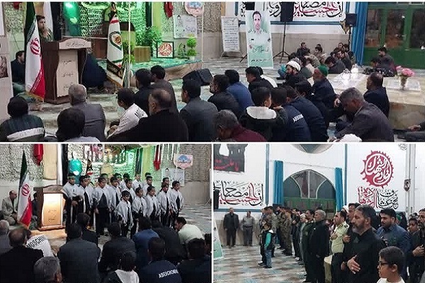 سومین سالگرد شهادت شهید «رسول حسینی» در کوهبنان برگزار شد