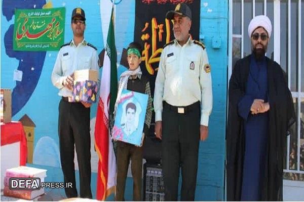 تجلیل ویژه از فرزند شهید سید فخرالدین هاشمی در زرند