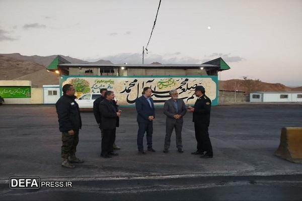 بازدید مدیرکل امنیتی و انتظامی استانداری خراسان رضوی از ایستگاه ایست و بازرسی شهید شیردل (کامه) تربت حیدریه بازدید مدیرکل امنیتی و انتظامی استانداری خراسان رضوی از ایستگاه ایست و بازرسی شهید شیردل (کامه) تربت حیدریه