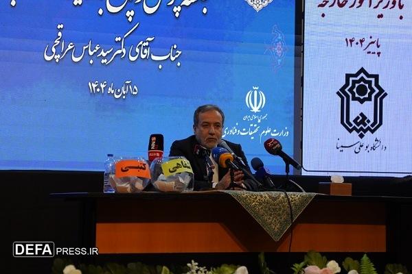 عراقچی: دفاع ۱۲ روزه میدان آزمون توان دفاعی و علمی ایران بود عراقچی: دفاع ۱۲ روزه میدان آزمون توان دفاعی و علمی ایران بود