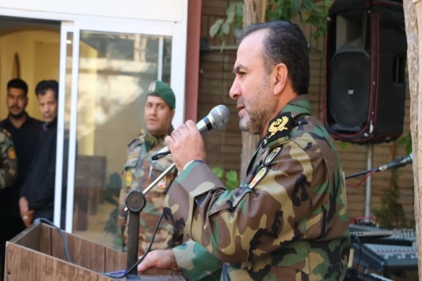 مراسم تجلیل از سربازان نمونه گردان پشتیبانی گروه ۴۴ نزاجا برگزار شد