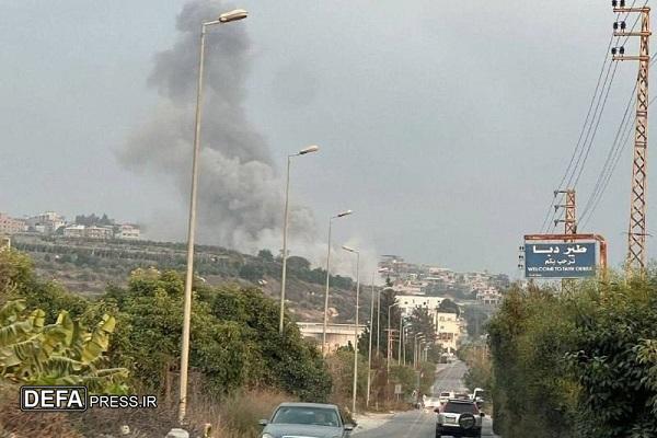 آغاز حملات گسترده رژیم صهیونیستی در جنوب لبنان آغاز حملات گسترده رژیم صهیونیستی در جنوب لبنان