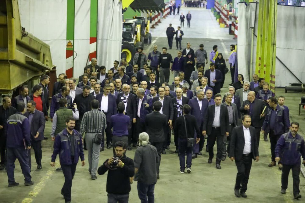 بازدید وزیر تعاون، کار و رفاه اجتماعی از شرکت هپکو اراک