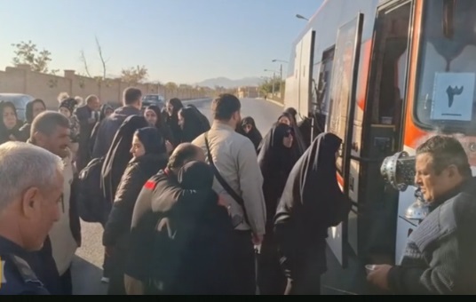 فیلم/ اعزام دانش آموزان شهرستان کهک به اردوی راهیان نور