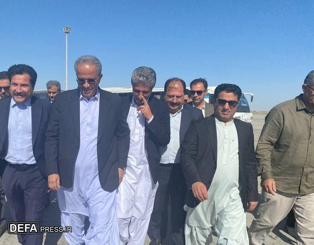 معاون رئیسجمهور در امور توسعه روستایی وارد چابهار شد معاون رئیسجمهور در امور توسعه روستایی وارد چابهار شد