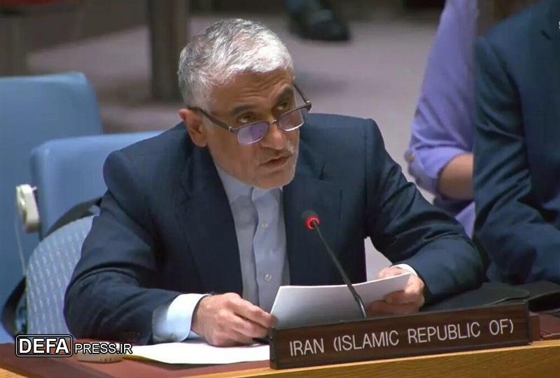 نامه ایروانی به شورای امنیت درباره اعتراف ترامپ به نقش مستقیم آمریکا در تجاوز به ایران نامه ایروانی به شورای امنیت درباره اعتراف ترامپ به نقش مستقیم آمریکا در تجاوز به ایران