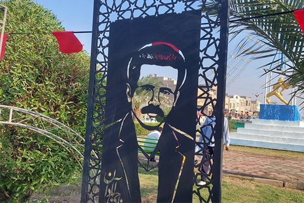 نصب یادمان شهری شهید «دریاقلی سورانی» در آبادان