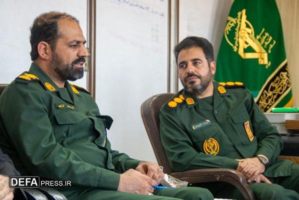 جلسه با فرمانده سپاه میبد+ تصاویر