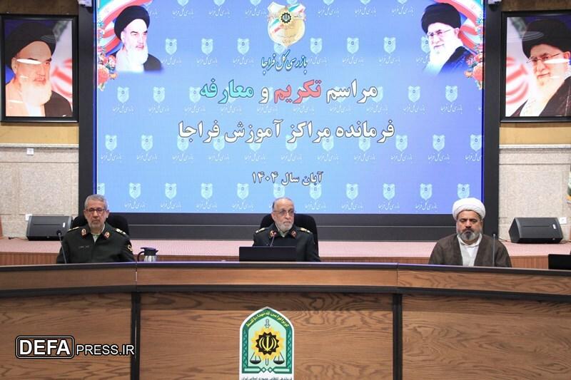 سردار اشراق: ویژگیهای شخصیتی یک پلیس در تراز انقلاب اسلامی باید در آموزش تثبیت شود سردار اشراق: ویژگیهای شخصیتی یک پلیس در تراز انقلاب اسلامی باید در آموزش تثبیت شود