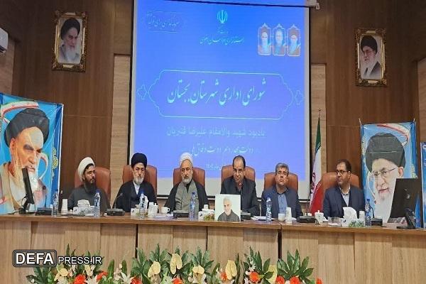 انتخابات امسال در بجستان به‌صورت تمام‌الکترونیک برگزار می‌شود