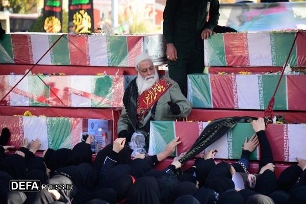 پیکر‌های مطهر ۸ شهید گمنام تشییع می‌شوند