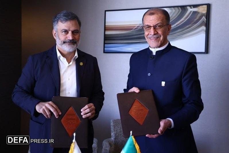 تفاهم‌نامه همکاری کمیته ملی المپیک ایران و پاکستان امضا کردند