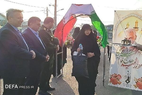 اعزام دانش‌آموزان دختر گیلانی به مناطق عملیاتی دوران دفاع مقدس