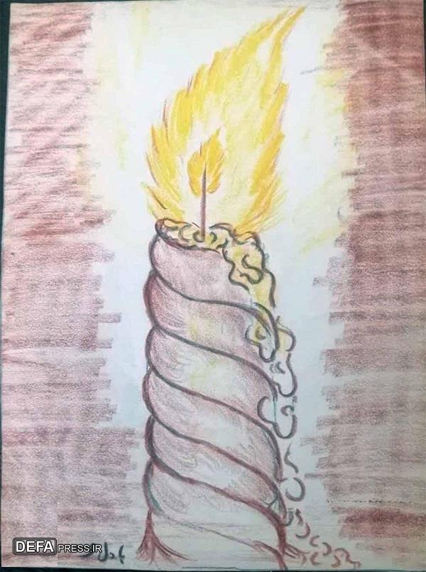 درخشش نور امید در نقاشیهای سیاه قلم شهید «بادلی» درخشش نور امید در نقاشیهای سیاه قلم شهید «بادلی»