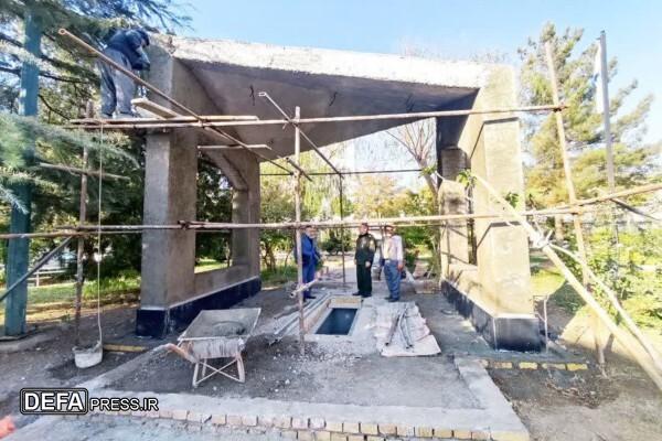 روند تکمیل یادمان شهدای گمنام در قزوین سرعت میگیرد روند تکمیل یادمان شهدای گمنام در قزوین سرعت میگیرد