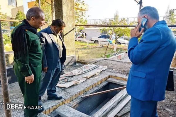 روند تکمیل یادمان شهدای گمنام در قزوین سرعت میگیرد روند تکمیل یادمان شهدای گمنام در قزوین سرعت میگیرد